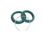 Load image into Gallery viewer, SKF FORK OIL DUST SEAL AND CLIP KIT FOR 38MM PAIOLI FORKS
