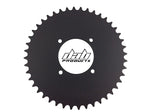 Load image into Gallery viewer, DAB PRODUCTS 4 BOLT REAR FIM STYLE TRIALS SPROCKET 38T TEETH BLACK TRS VERTIGO - Trials Bike Breakers UK
