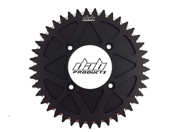 DAB PRODUCTS 4 BOLT REAR FIM STYLE TRIALS SPROCKET 41T TEETH BLACK SHERCO BETA - Trials Bike Breakers UK