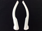 Load image into Gallery viewer, DAB PRODUCTS GAS GAS TXT PRO WHITE PLASTIC FRAME COVERS PROTECTORS 2009-2010 - Trials Bike Breakers UK
