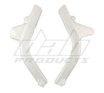 Load image into Gallery viewer, DAB PRODUCTS BETA REV50  REV80 EVO80 2004-2019 WHITE FRAME PROTECTORS COVERS - Trials Bike Breakers UK
