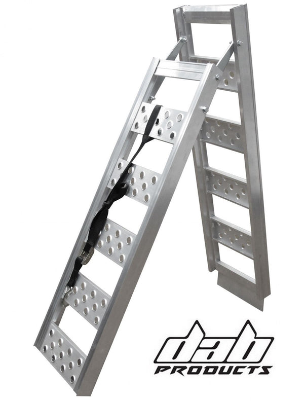 DAB PRODUCTS ALLOY FOLDING  BIKE RAMP FOR TRIALS, MOTOX & ENDURO BIKES - Trials Bike Breakers UK