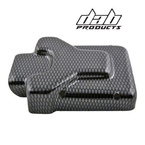 DAB PRODUCTS SHERCO 12-17  SCORPA BETA EVO 09-19 CARBON LOOK CDI COVER PROTECTOR - Trials Bike Breakers UK