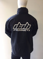 Load image into Gallery viewer, TBB UK / DAB PRODUCTS TEAM WIND JACKET BLACK - Trials Bike Breakers UK
