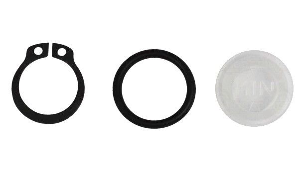 AJP  REAR BRAKE MASTER CYLINDER INSPECTION WINDOW SEAL & CLIP - Trials Bike Breakers UK