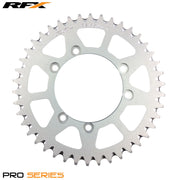 RFX PRO SERIES 6 BOLT REAR TRIALS SPROCKET 42 TEETH SILVER FITS GAS GAS & SHERCO - Trials Bike Breakers UK