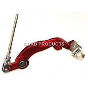 DAB PRODUCTS BETA REV3 REAR BRAKE PEDAL LEVER RED 2005-2008 MODELS - Trials Bike Breakers UK