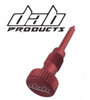 DAB PRODUCTS DELLORTO TRIALS CARB AIR MIXTURE ADJUSTMENT SCREW RED - Trials Bike Breakers UK