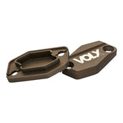 VOLX BRAKTEC PATTERN CLUTCH MASTER CYLINDER COVER TITANIUM GAS GAS MONTESA TRS - Trials Bike Breakers UK
