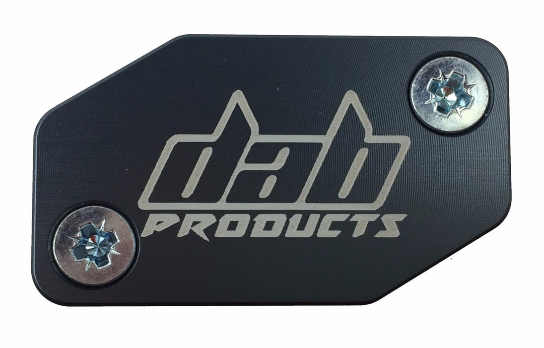 DAB PRODUCTS BRAKTEC PATTERN FRONT BRAKE MASTER CYLINDER COVER & SCREWS GREY - Trials Bike Breakers UK