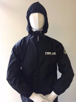 Load image into Gallery viewer, TBB UK / DAB PRODUCTS TEAM WIND JACKET BLACK - Trials Bike Breakers UK
