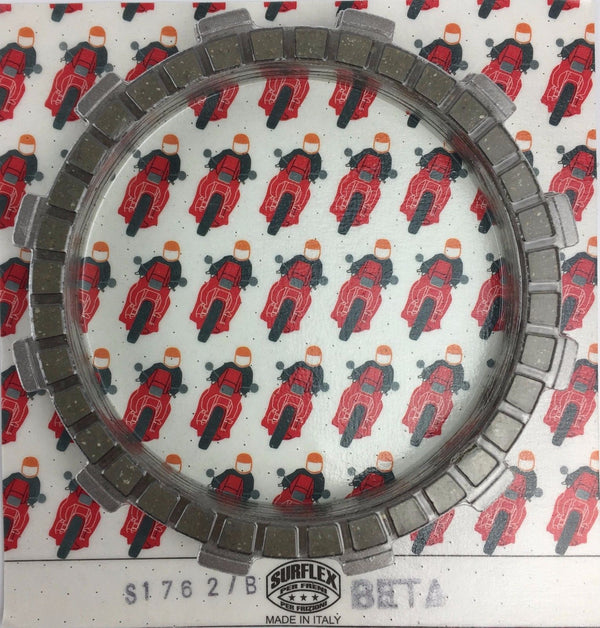BETA TECHNO REV3 & EVO SURFLEX FRICTION CORK CLUTCH PLATE SET S1762/B - Trials Bike Breakers UK