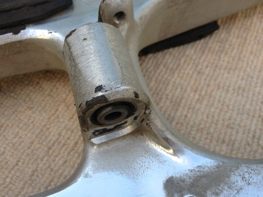 1996 GAS GAS JTR250 SWING SWINGING ARM WITH SLIDER - Trials Bike Breakers UK