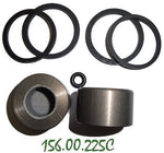 Load image into Gallery viewer, BRAKTEC / AJP 2 POT REAR BRAKE CALIPER PISTON &amp; SEAL REPAIR KIT 25MM PISTONS - Trials Bike Breakers UK

