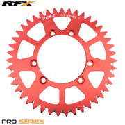 RFX PRO SERIES 6 BOLT REAR TRIALS SPROCKET 43 TEETH RED FITS GAS GAS & SHERCO - Trials Bike Breakers UK