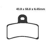 Load image into Gallery viewer, DAB PRODUCTS PERFORMANCE GAS GAS TXT FRONT &amp; REAR BRAKE PADS FOR HEBO CALIPERS - Trials Bike Breakers UK
