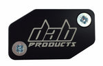 Load image into Gallery viewer, DAB PRODUCTS BRAKTEC PATTERN FRONT BRAKE MASTER CYLINDER COVER &amp; SCREWS BLACK - Trials Bike Breakers UK
