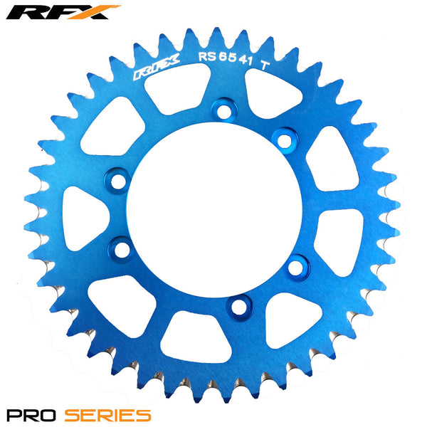 RFX PRO SERIES 6 BOLT REAR TRIALS SPROCKET 41 TEETH BLUE FITS GAS GAS & SHERCO - Trials Bike Breakers UK