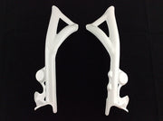 DAB PRODUCTS GAS GAS TXT PRO WHITE PLASTIC FRAME COVERS PROTECTORS 2011-2018 - Trials Bike Breakers UK