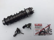 1996 GAS GAS JTR250 GEARBOX SELECTOR DRUM ASSEMBLY AND INDEX ARMS - Trials Bike Breakers UK