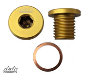 DAB PRODUCTS ENGINE/GEARBOX OIL FILLER PLUG SCREW GOLD GAS GAS SHERCO SCORPA TRS - Trials Bike Breakers UK