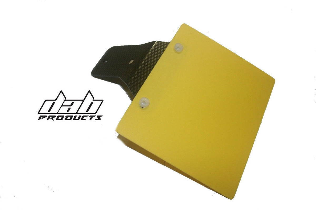 TRIALS REAR NUMBER PLATE WITH FIXINGS – Morris Offroad