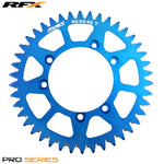 Load image into Gallery viewer, RFX PRO SERIES 6 BOLT REAR TRIALS SPROCKET 42 TEETH BLUE FITS GAS GAS &amp; SHERCO - Trials Bike Breakers UK

