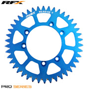 RFX PRO SERIES 6 BOLT REAR TRIALS SPROCKET 42 TEETH BLUE FITS GAS GAS & SHERCO - Trials Bike Breakers UK