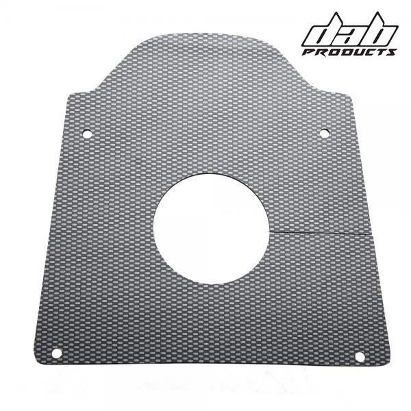 DAB PRODUCTS JOTAGAS CARBON LOOK ENGINE SPLASH GUARD 2012-2016 - Trials Bike Breakers UK