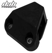 DAB PRODUCTS TRIALS ANGLED CHAIN TENSIONER PAD WITH SCREWS & NUTS     BLACK - Trials Bike Breakers UK
