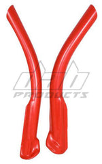 Load image into Gallery viewer, DAB PRODUCTS GAS GAS TXT PRO RED FRAME COVERS PROTECTORS 2009-2010 - Trials Bike Breakers UK
