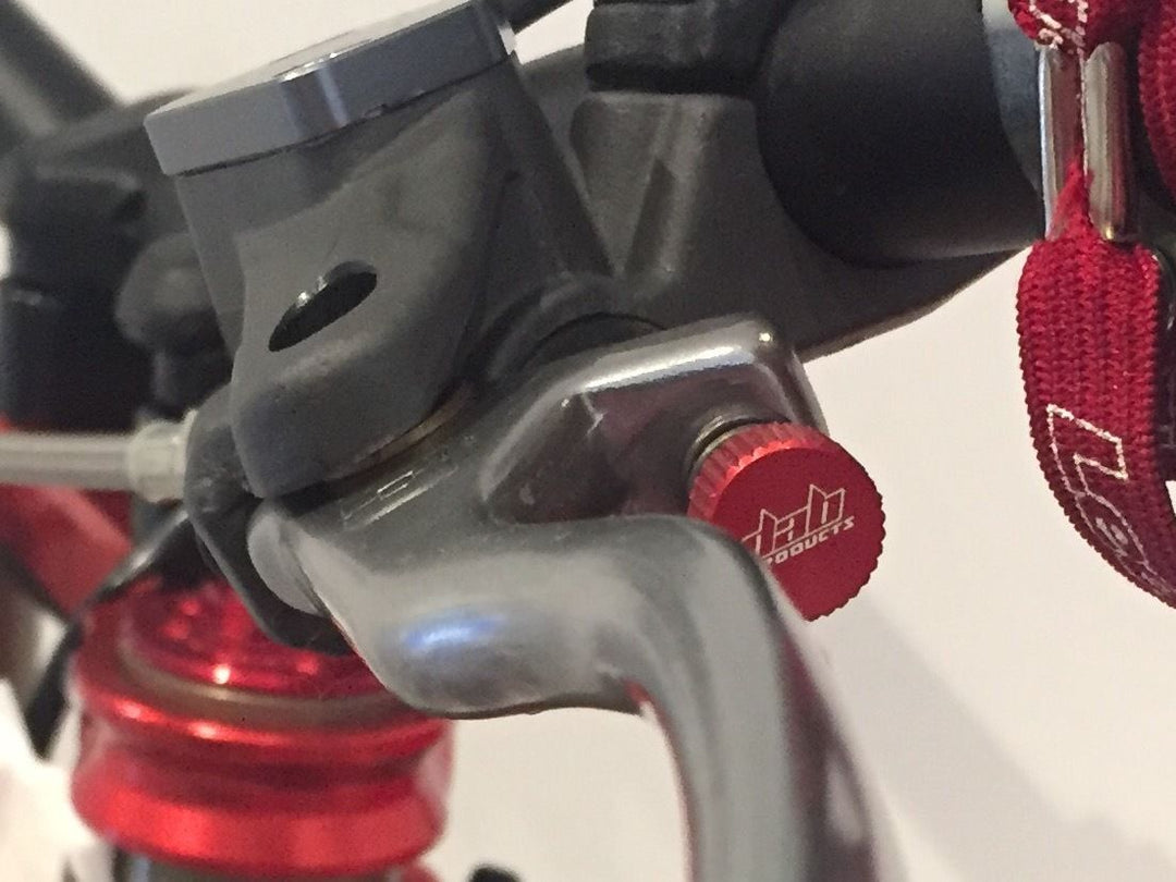 DAB PRODUCTS AJP/BRAKTEC/GRIMECA LEVER FREE PLAY (BITE)  ADJUSTMENT SCREW BLACK - Trials Bike Breakers UK