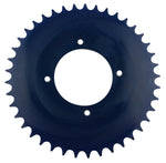 Load image into Gallery viewer, DAB PRODUCTS 4 BOLT REAR FIM STYLE TRIALS SPROCKET 43T BLUE - Trials Bike Breakers UK
