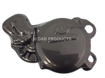 Load image into Gallery viewer, DAB PRODUCTS BETA REV3 &amp; EVO CARBON WEAVE CLUTCH / WATERPUMP COVER 2000-2014
