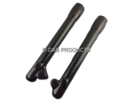 Load image into Gallery viewer, DAB PRODUCTS BETA REV50 REV80 EVO80 33MM LOWER FORK GUARDS COVERS CARBON WEAVE

