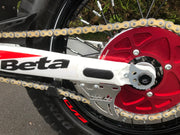 DAB PRODUCTS BETA EVO 4T ADJUSTABLE ALLOY  REAR SPROCKET PROTECTOR GUARD