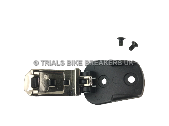 GAERNE TRIALS MOTX ENDURO REPLACEMENT BOOT BUCKLE BLACK WITH SCREWS