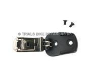 GAERNE TRIALS MOTX ENDURO REPLACEMENT BOOT BUCKLE BLACK WITH SCREWS