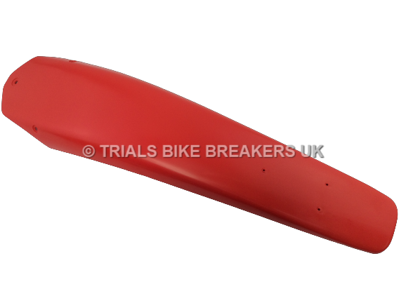 GENUINE 2002>2010 GAS GAS PRO REAR MUDGUARD FENDER RED
