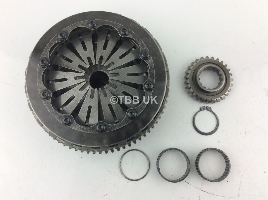 USED GAS GAS PRO CLUTCH PACK ASSEMBLY WITH BASKET & GEARS - 17MM FINGER HEIGHT