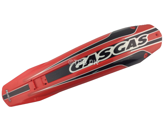 GENUINE 2002>2010 GAS GAS PRO REAR MUDGUARD FENDER RED OEM08