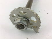 USED 1994>2005 GAS GAS TRIALS REAR AXLE SPINDLE WITH SNAIL CAMS AND NUTS