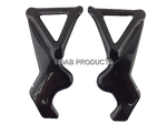 Load image into Gallery viewer, DAB PRODUCTS VERTIGO ICE HELL COMBAT REPLICA CARBON LOOK FRAME PROTECTORS COVERS
