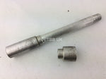 Load image into Gallery viewer, USED 1994&gt;2003 GAS GAS FRONT WHEEL SPINDLE AXLE WITH SPACER
