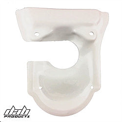 DAB PRODUCTS BETA  EVO WHITE PLASTIC ENGINE SPLASH GUARD 2009-2020 - Trials Bike Breakers UK