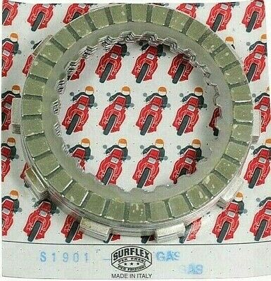 GAS GAS TRIALS 1998-2003  SURFLEX  CLUTCH PLATE SET FIBRES & STEELS S1901