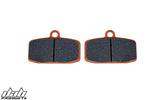 Load image into Gallery viewer, DAB PRODUCTS TRIALS FRONT BRAKE PADS TO FIT FORMULA FRONT CALIPERS - Trials Bike Breakers UK

