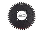 Load image into Gallery viewer, DAB PRODUCTS 4 BOLT REAR FIM STYLE TRIALS SPROCKET 44T TEETH BLACK GAS GAS BETA - Trials Bike Breakers UK
