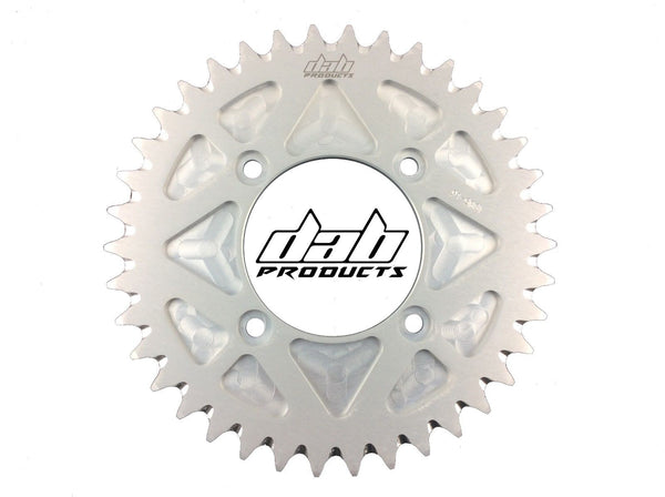 DAB PRODUCTS 4 BOLT REAR FIM STYLE TRIALS SPROCKET 38T TEETH SILVER MONTESA TRS - Trials Bike Breakers UK