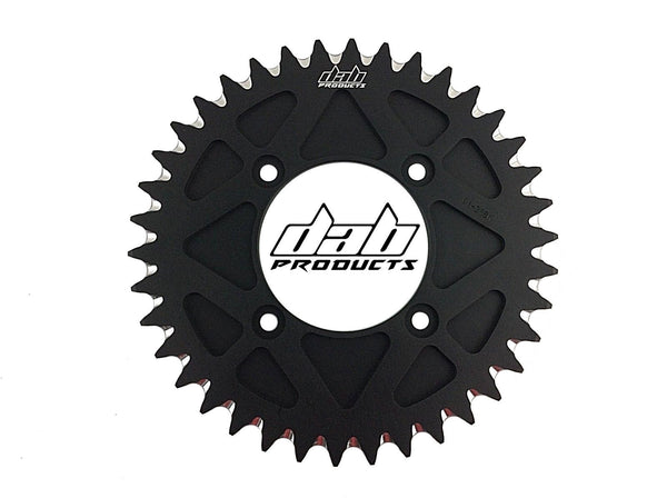 DAB PRODUCTS 4 BOLT REAR FIM STYLE TRIALS SPROCKET 38T TEETH BLACK TRS VERTIGO - Trials Bike Breakers UK